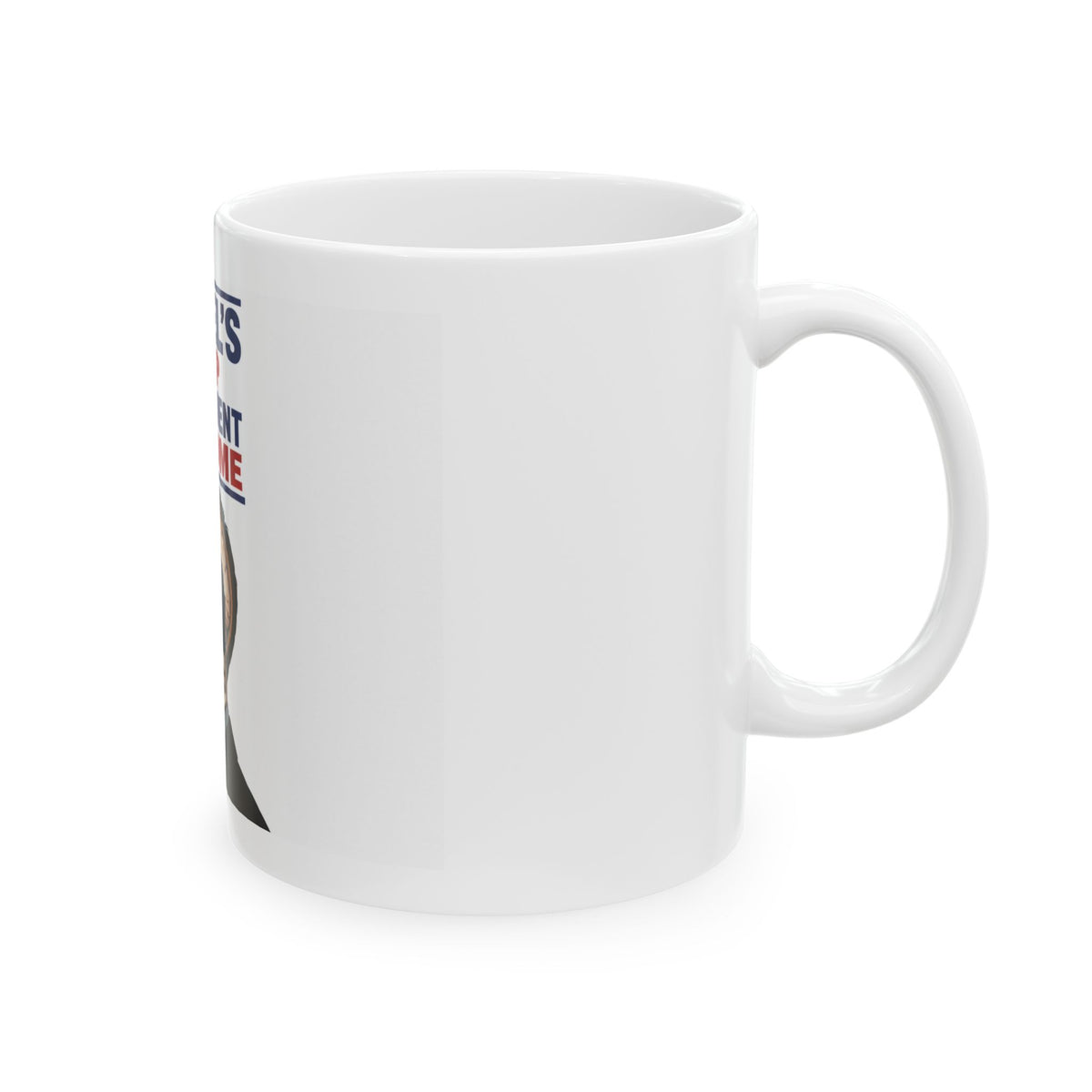 KIMMEL'S "Trump Derangement Syndrome" Portrait Ceramic Coffee Cup (11oz/15oz)