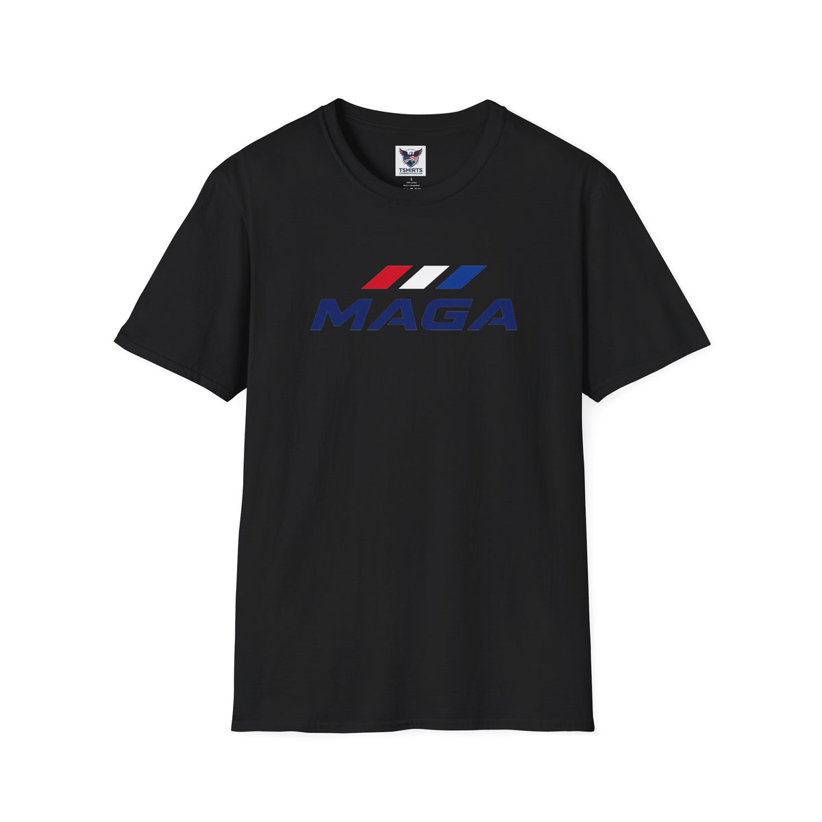 MAGA Patriotic T‑Shirt — Red White Blue Logo Tee - The Conservative Brand