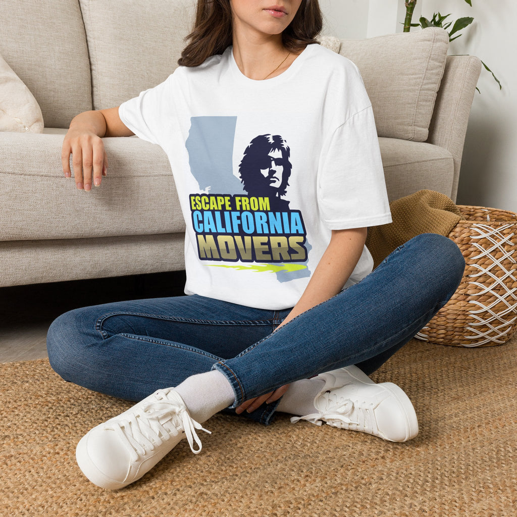 "Trump Patriot Shirt | America First T-Shirt | Conservative Republican Apparel | God Family Country Tee" | anti-woke tshirt | Escape From California Movers T-Shirt | California Silhouette, Retro...