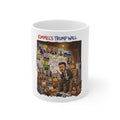 Jimmy Kimmel's Trump Wall Funny Political Satire Novelty Coffee Mug – Sarcastic Talk Show Gag Gift & Ceramic Cup