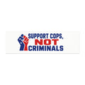 Support Cops Car Magnet | Patriotic Fist Design