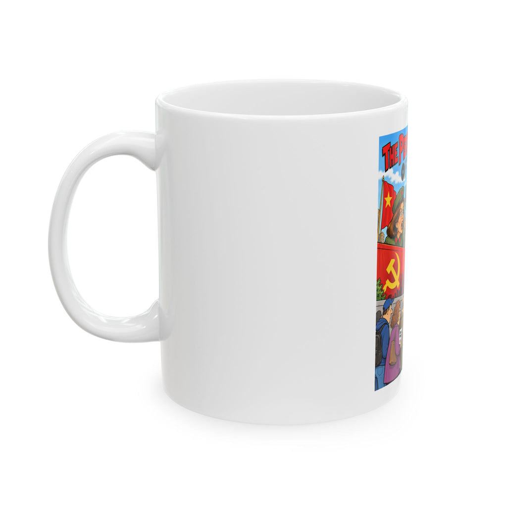The People’s Republic of New York Ceramic Mug – Political Satire Coffee Cup (11oz/15oz)
