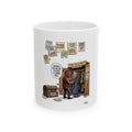 Political Cartoon Ceramic Mug — "The Devil Wearing This Hillary Costume Is Living Hell"