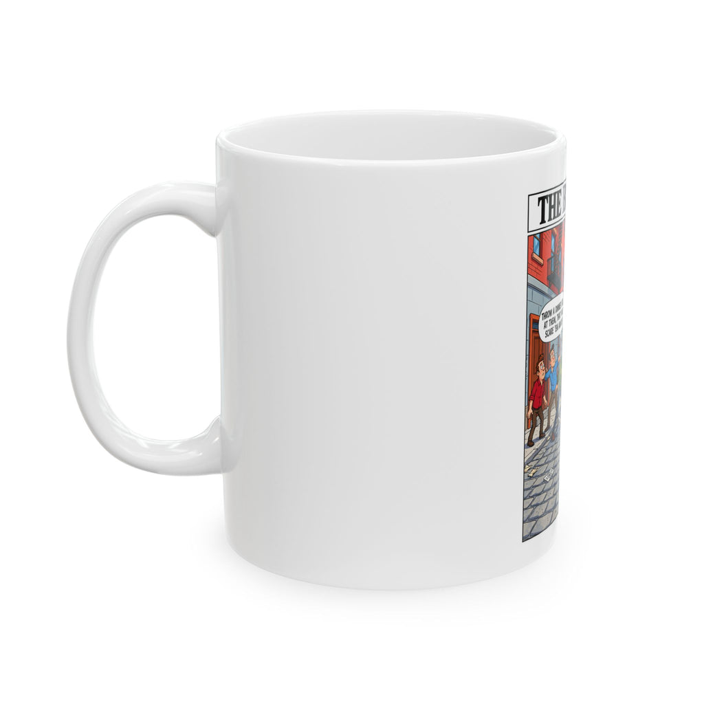 The Bitter Half Anti Militant Feminist Comic-Style Ceramic Mug (11oz/15oz)