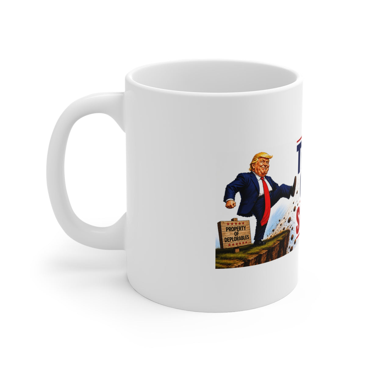 Time Out Scott Political Coffee Mug – Funny Conservative & Republican Novelty Ceramic Cup, Patriotic Trump Supporter Gift