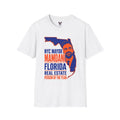 White NYC Mayor Mamdani T-Shirt | Florida Real Estate Person of the Year Design