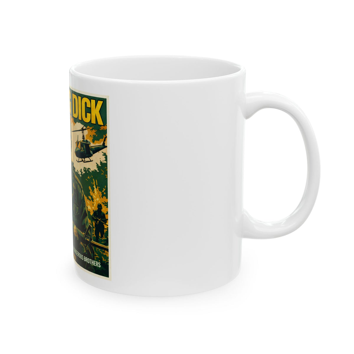 "Da Nang Dick" Richard Blumenthal Stolen Valor poster mug | Ceramic Mug 11oz 15oz