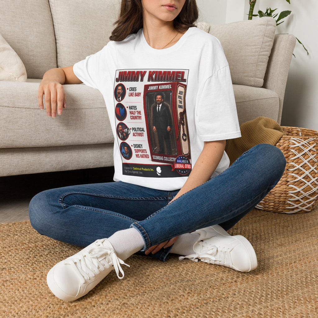 TRUMP MAGA KIMMEL DOLL T-Shirt, Satirical Magazine Cover Design