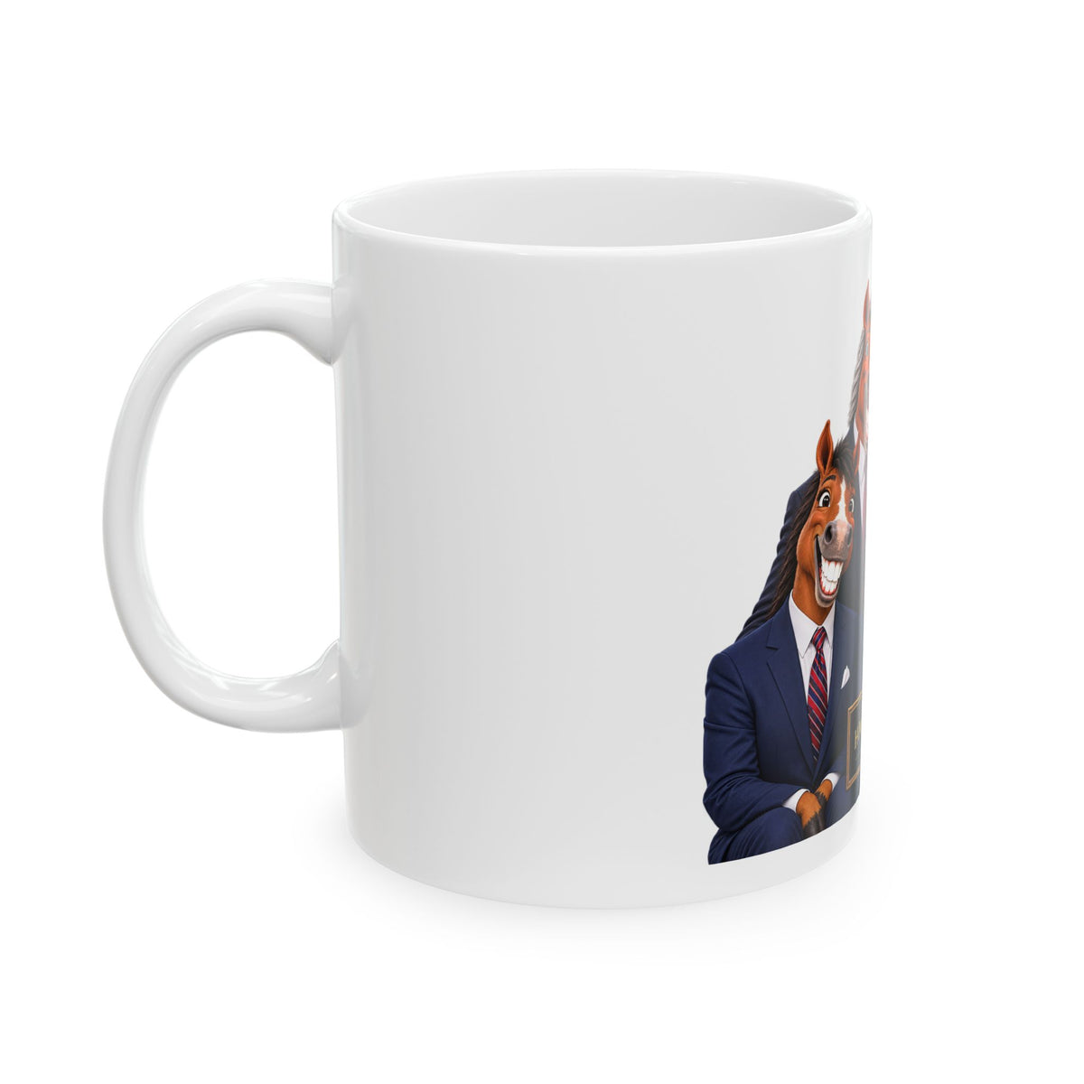 Governor Kathy Hochul Family Portrait—  Political Caricature Coffee Cup (11oz & 15oz)