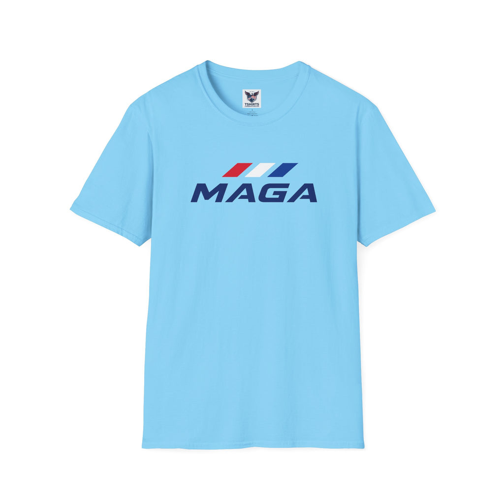 MAGA Patriotic T‑Shirt — Red White Blue Logo Tee - The Conservative Brand