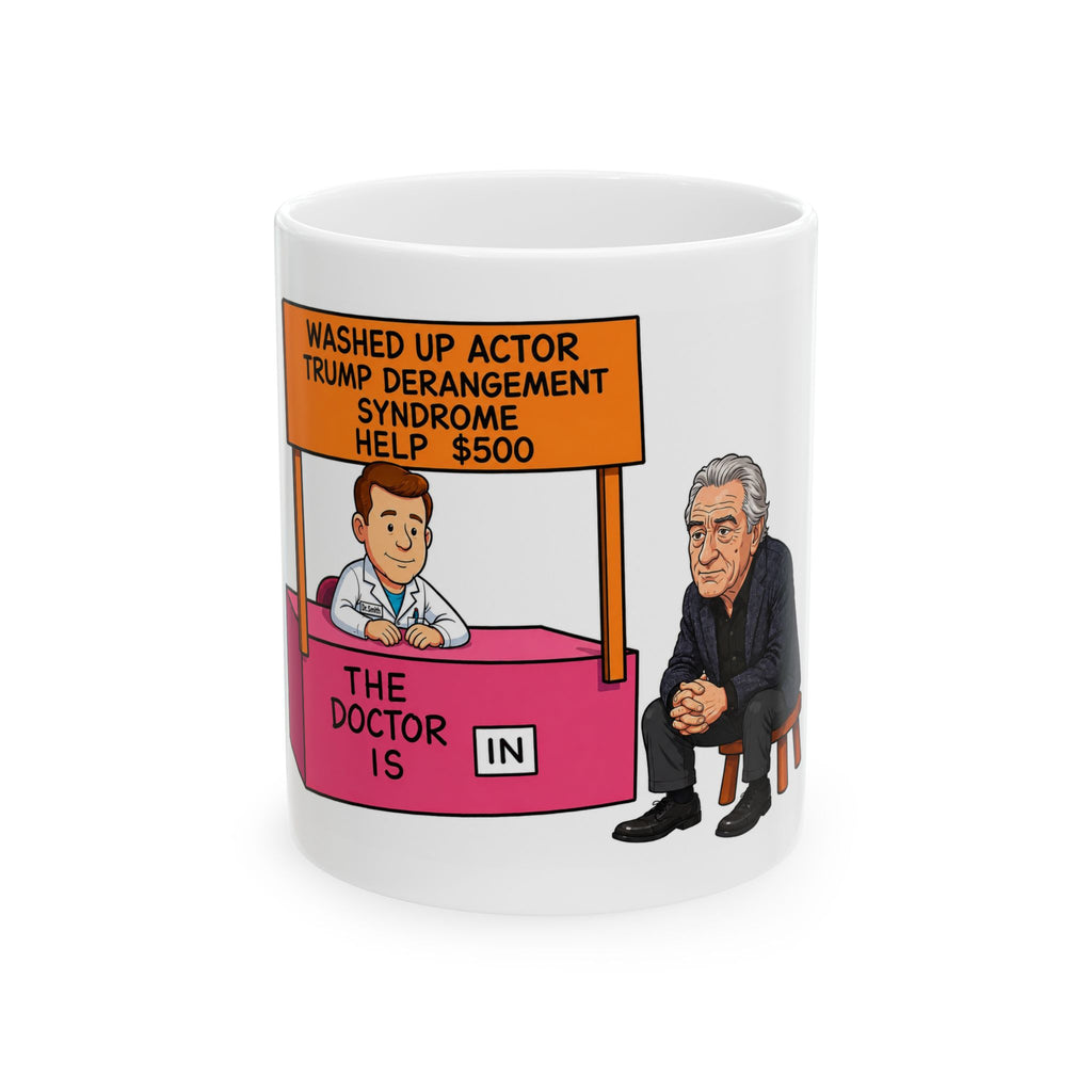 Washed Up Actor Trump Derangement Syndrome Ceramic Mug, (11oz, 15oz)