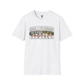 Hollyweird shut up weirdos and just act White T-Shirt | Celebrity caricature comedy tee