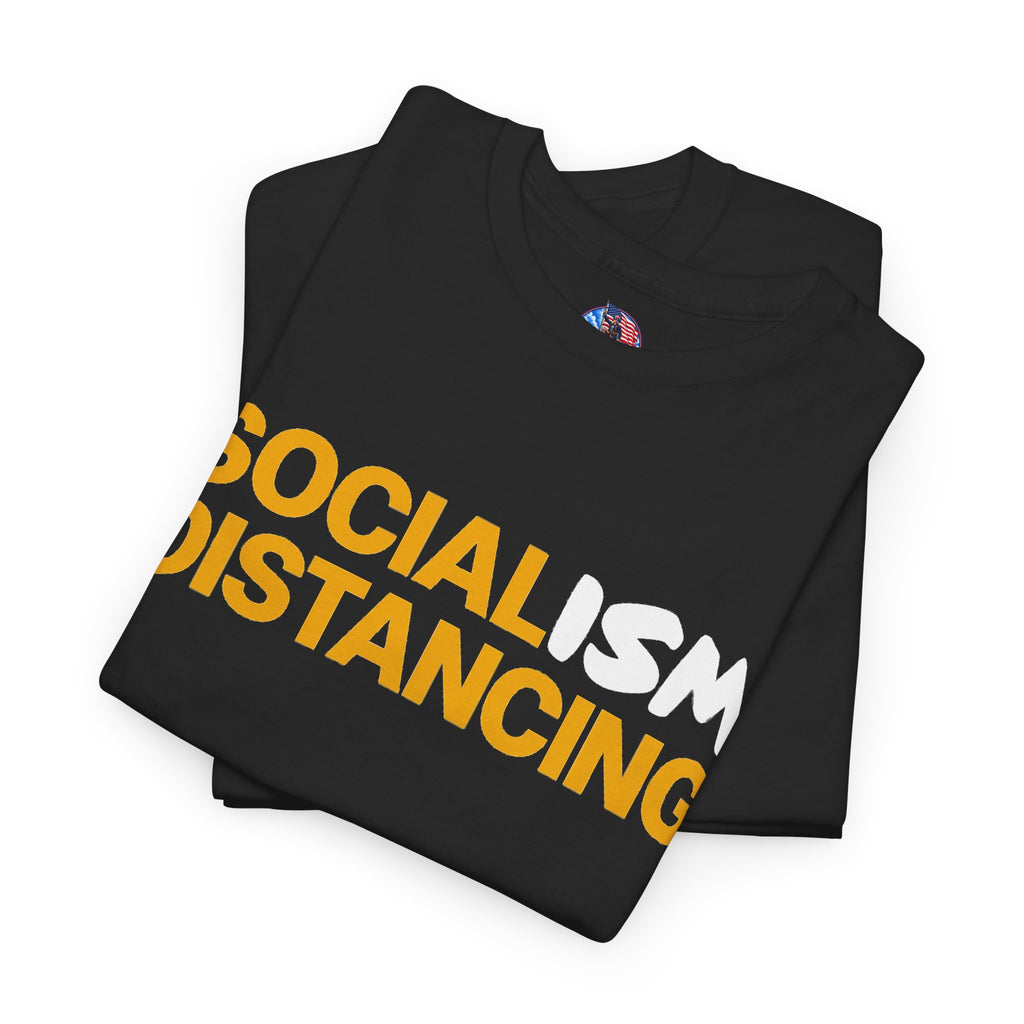 Black Social Distancing Statement T-Shirt