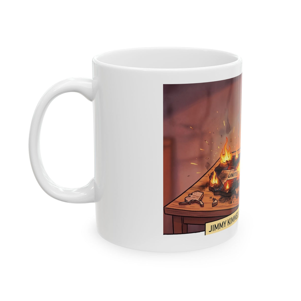 Late-Night Host Jimmy Kindle Mug | Ceramic Mug
