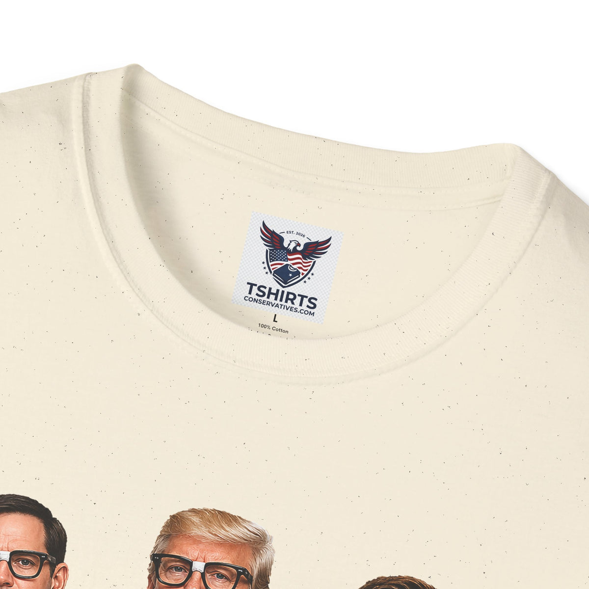 MAGA Brothers T-Shirt — Rubio, Trump, Vance Hanson Brothers Patriotic Hockey Jersey Graphic Tee