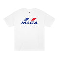 MAGA Patriotic Tee —The Conservative Brand Red White Blue Flag Logo Shirt