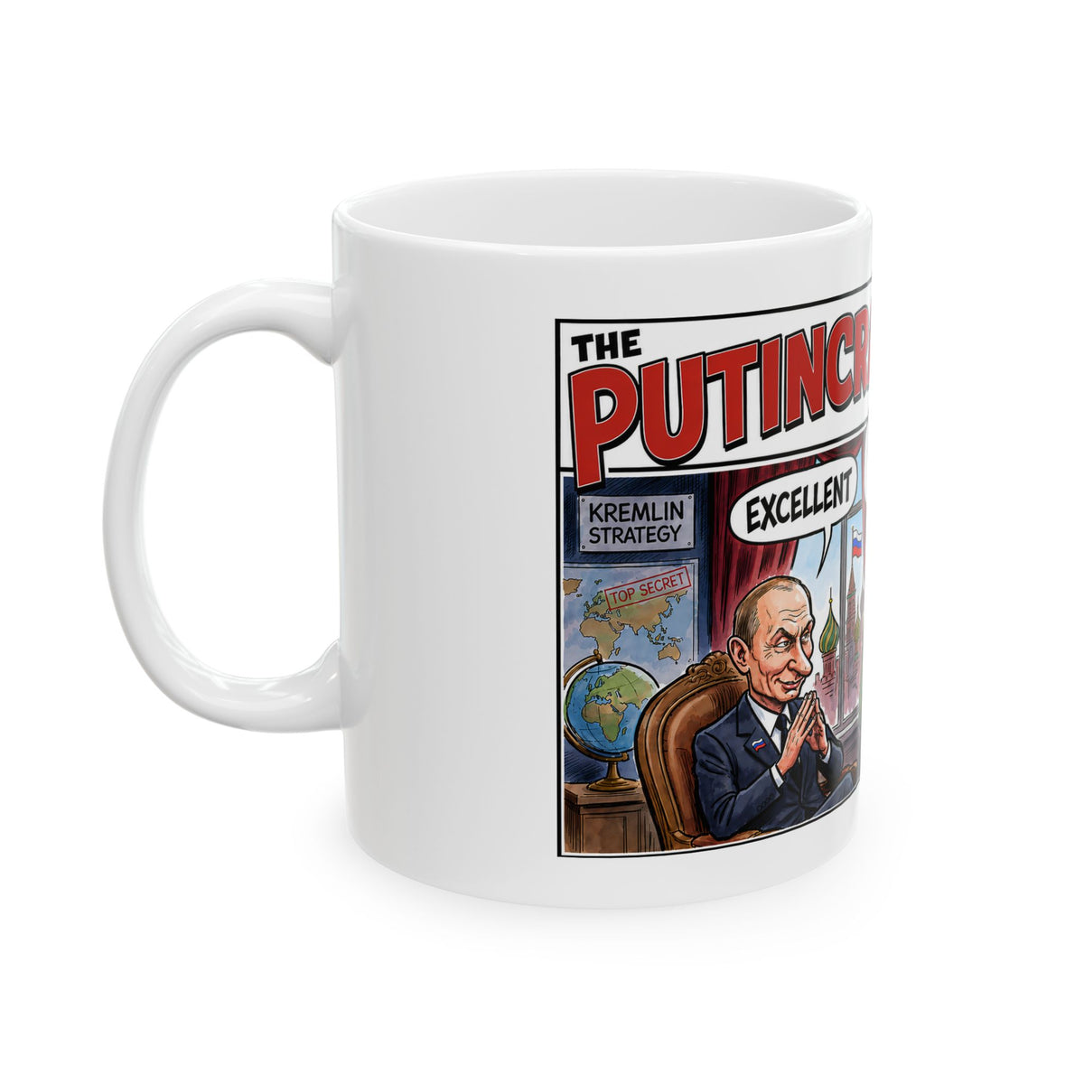 Mamdani Political Satire Comic Strip Mug | Ceramic Mug