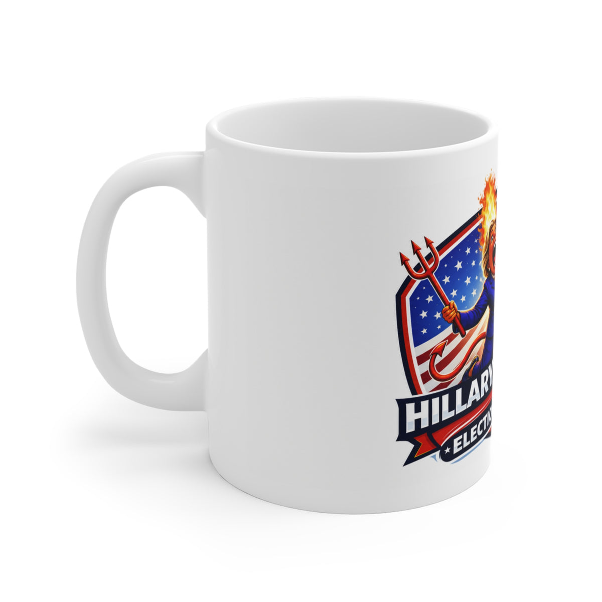Election Night 2016 Reaction Political Satire Coffee Mug – 11oz Funny Republican & Conservative Novelty Ceramic Cup