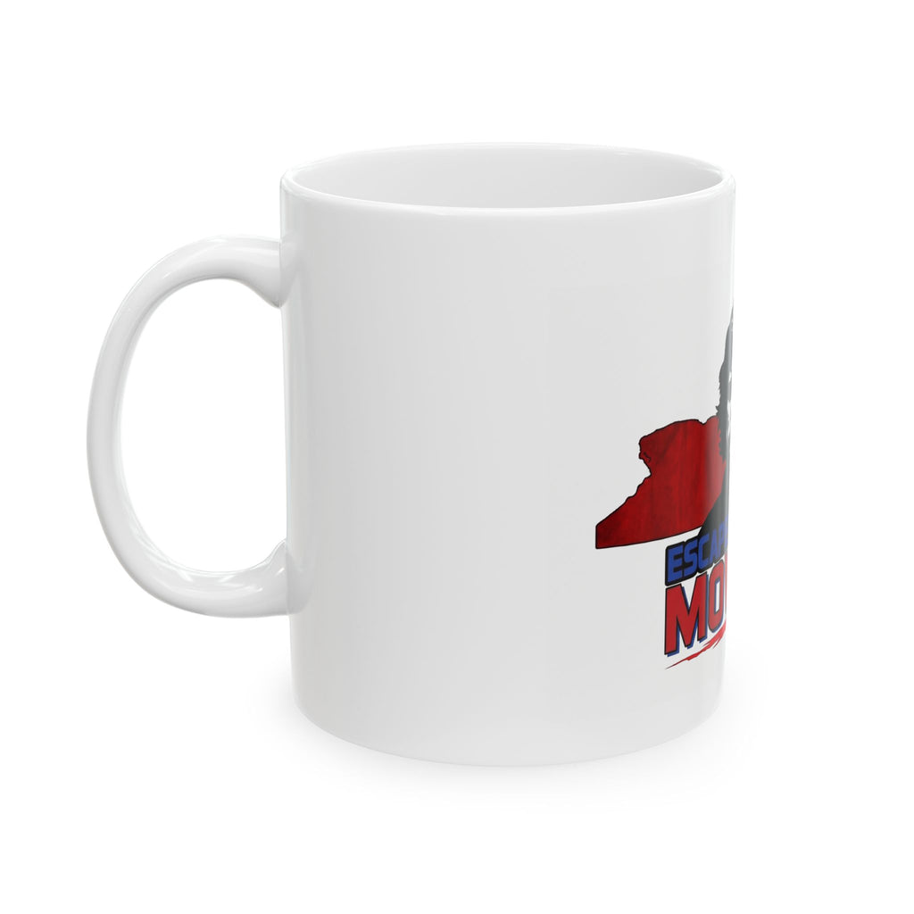 Escape From NY Movers mug | Retro Snake Plissken design, Soviet flag graphic