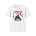 Joe Biden Cuckoo Puffs cereal bowl design T-Shirt | parody cereal logo tee